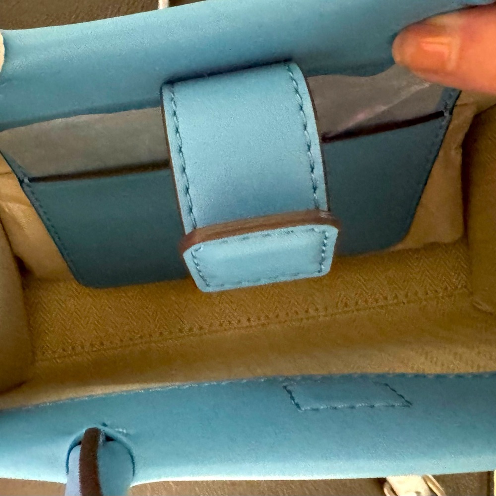 Tory Burch Mini Ella in Blue - Picture 6 of 8